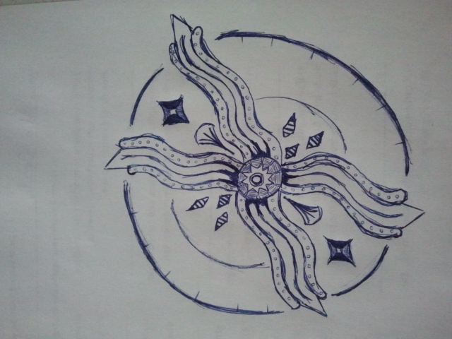 ballpoint pen on paper (May 2012)